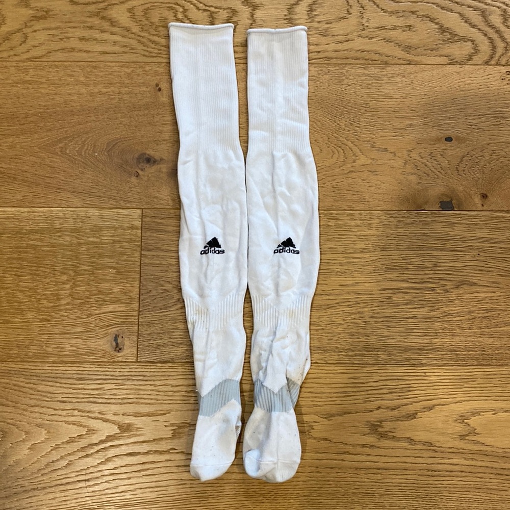 Adidas Mens Metro OTC Soccer Socks White